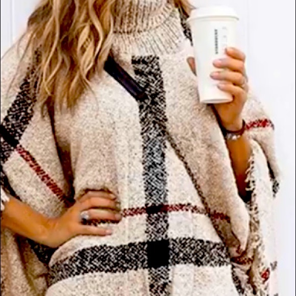 Poncho Sweater - Picture 1 of 1